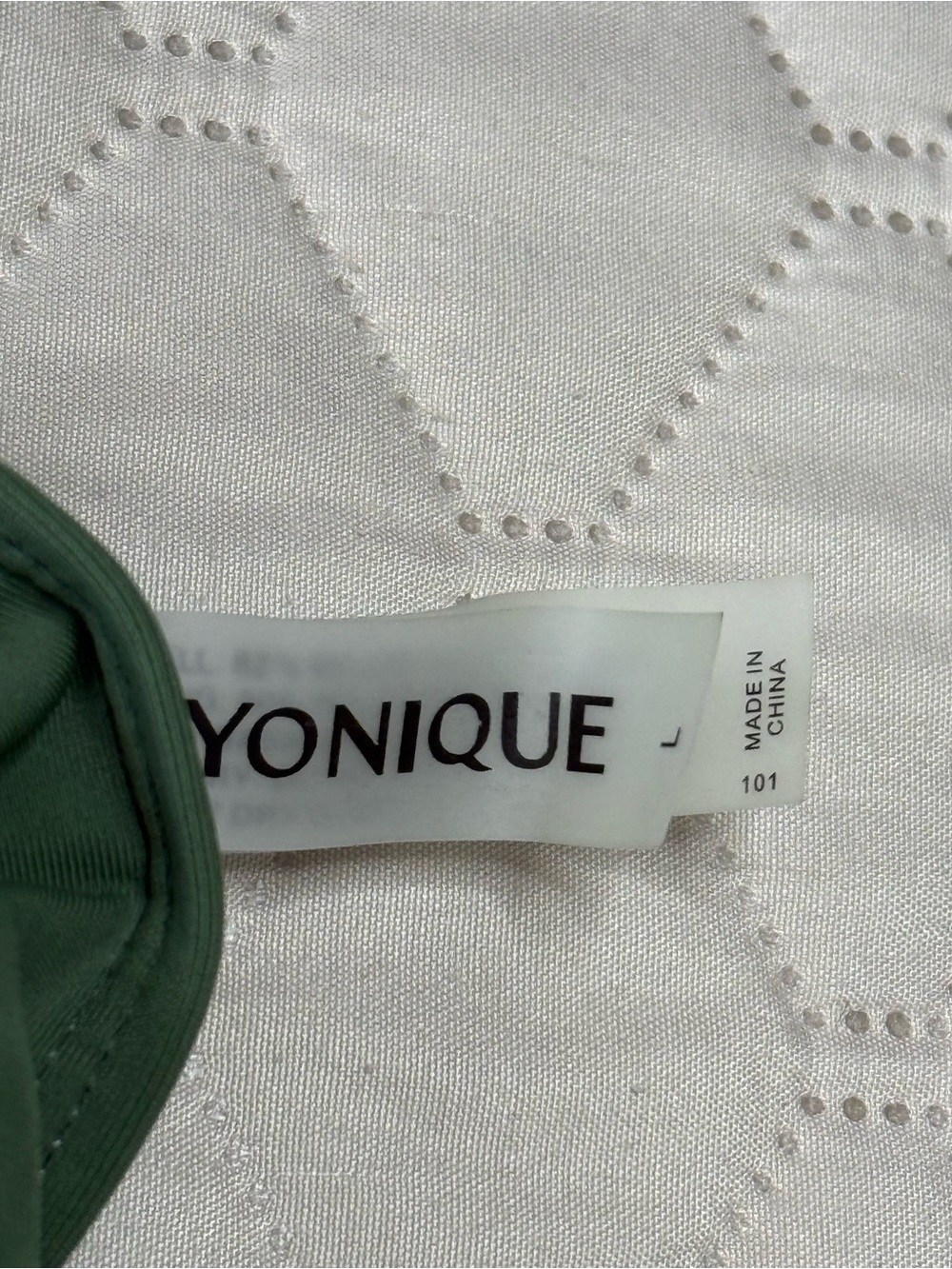 Younique Olive Green Twist-Front Bikini Top - Picture 5 of 6